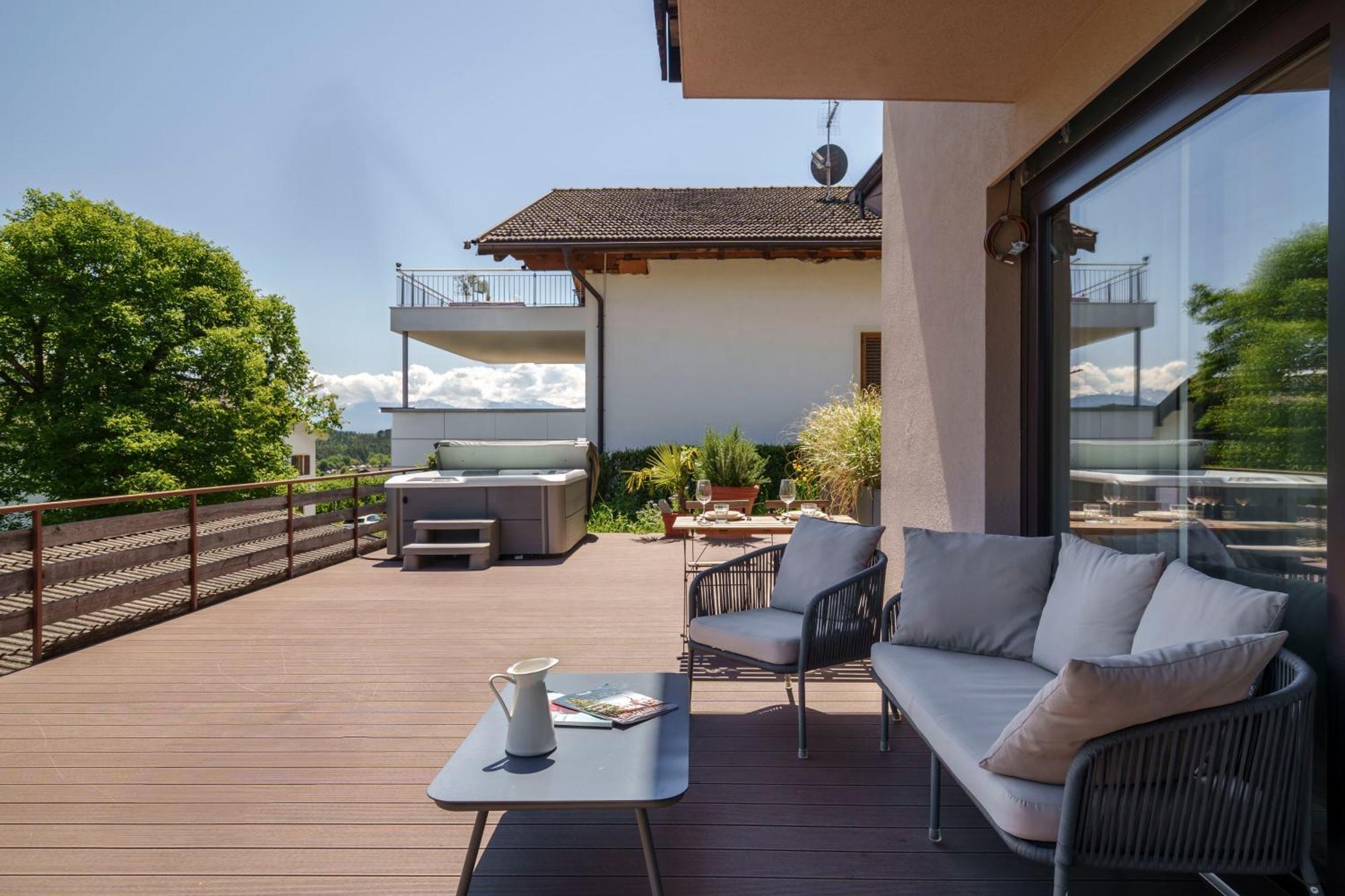 Mountain View Suites Tisens ภายนอก รูปภาพ