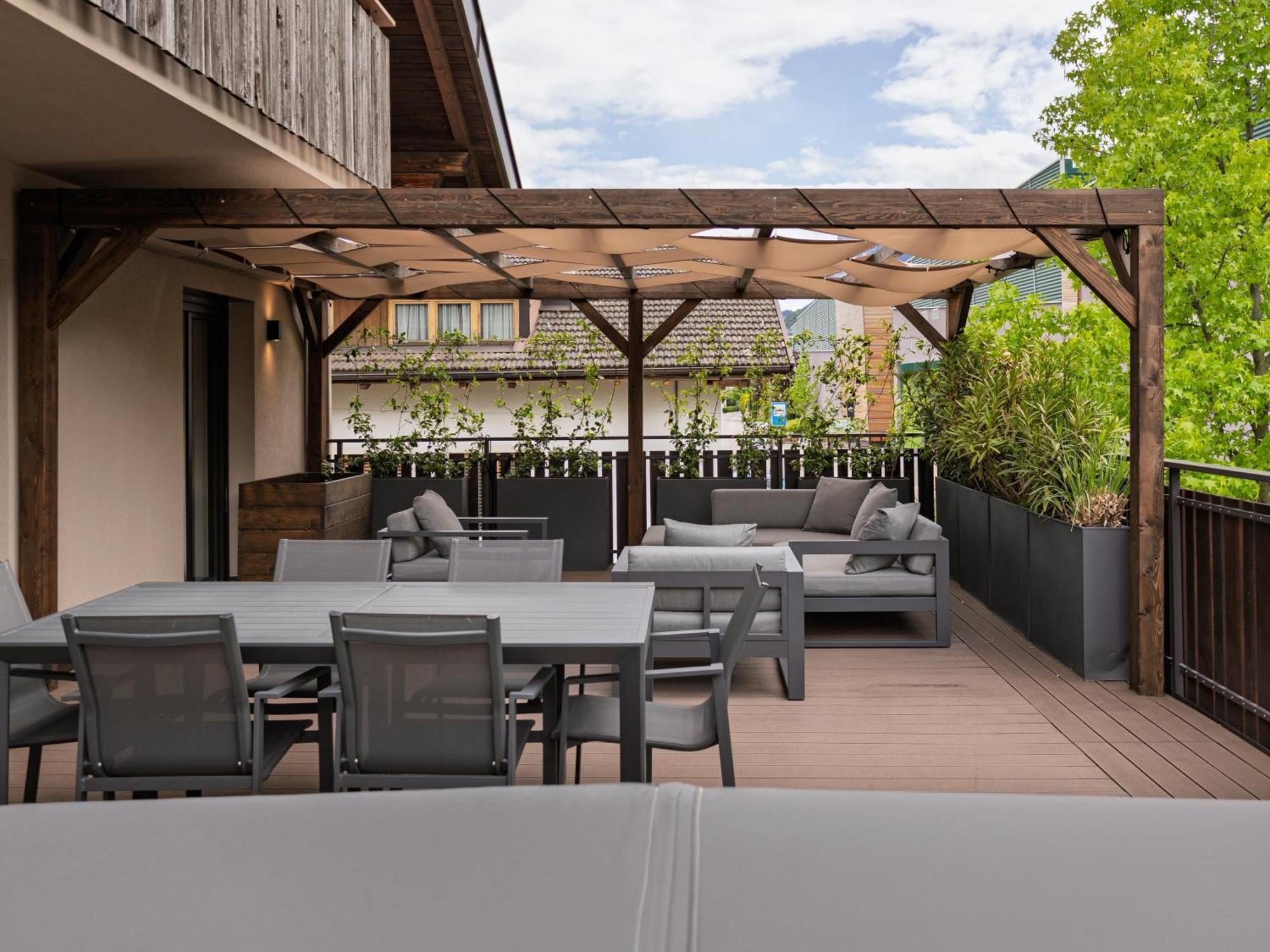 Mountain View Suites Tisens ภายนอก รูปภาพ