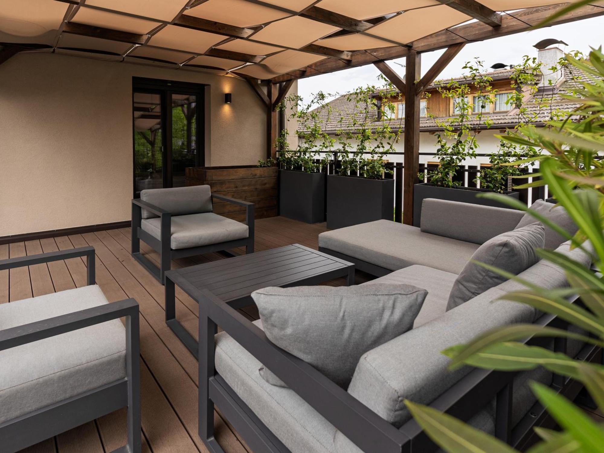 Mountain View Suites Tisens ภายนอก รูปภาพ